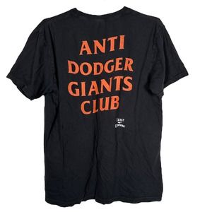 Giants Baseball Anti Dodgers Tshirt Large